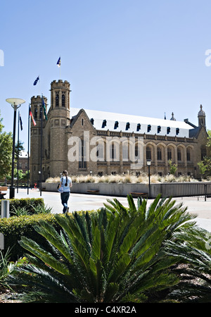 Der schöne Bonython Halle an der University of Adelaide North Terrace Süd Australien Stockfoto