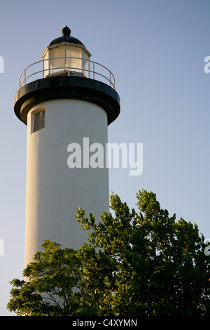 Punta Higuero Leuchtturm auf den Punkt in Rincon Puerto Rico Stockfoto