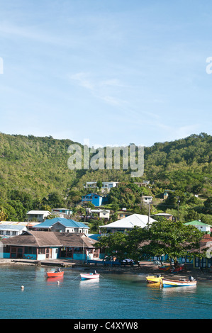 Port Elizabeth Bequia, St. Vincent & der Grenadinen. Stockfoto