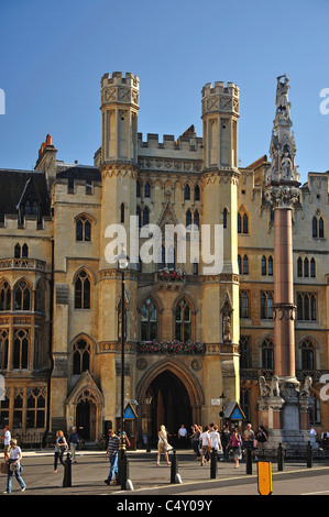 Torbogen in das große Heiligtum von Westminster, City of Westminster, Westminster Abbey, Greater London, England, Vereinigtes Königreich Stockfoto