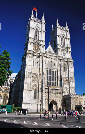 Great West Tür, Westminster Abbey, Westminster, City of Westminster, Greater London, England, Vereinigtes Königreich Stockfoto