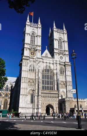Great West Tür, Westminster Abbey, Westminster, City of Westminster, Greater London, England, Vereinigtes Königreich Stockfoto
