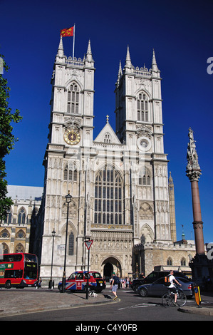Great West Tür, Westminster Abbey, Westminster, City of Westminster, Greater London, England, Vereinigtes Königreich Stockfoto