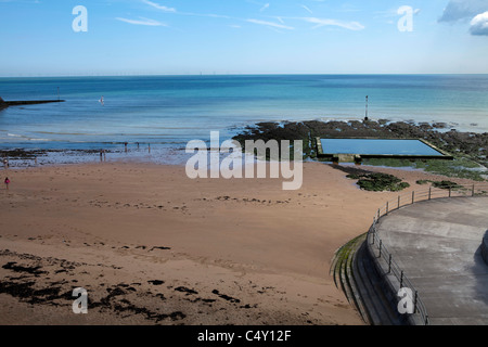 Meer Pool, Viking Bay, Broadstairs Stockfoto