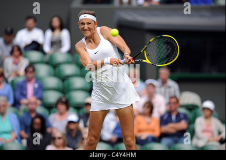 VICTORIA AZARENKA BELARUS WIMBLEDON LAWN TENNIS CLUB WIMBLEDON ENGLAND 24. Juni 2011 Stockfoto