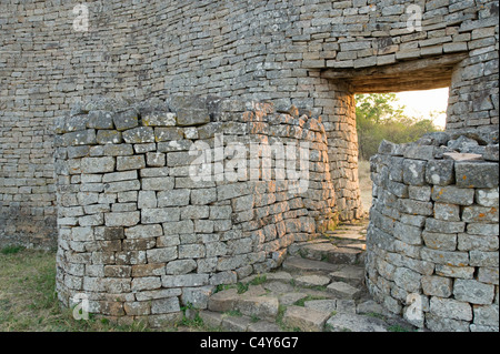 Groß-Simbabwe Ruinen, Masvingo, Simbabwe Stockfoto