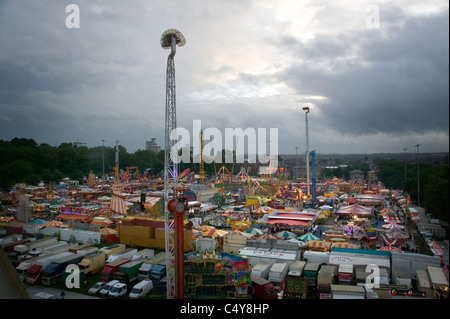 Die Nottingham Gans Messe. Stockfoto