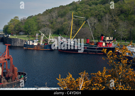 Crinan Schloss in Schottland Stockfoto