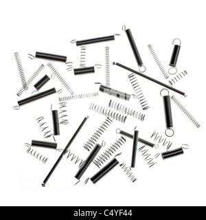 metallischen Federn Stockfoto