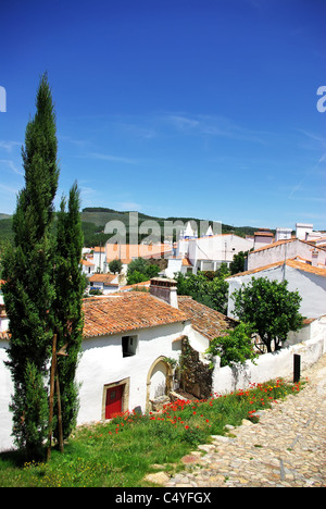 Landschaft des Dorfes Alegrete, Portugal Stockfoto