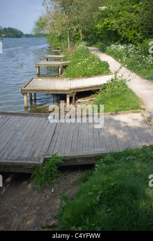 Earlswood Seen Kanal Reservoir Warwickshire midlands Stockfoto