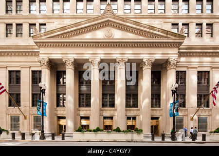 US-Notenbank Fed Chicago, Illinois Stockfoto