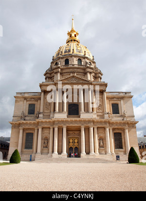 Paris - Les Invalides Kirche Stockfoto