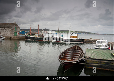 Hay es Dock gegenüber dem Museum Lerwick, Shetland-Inseln, Schottland.  SCO 7360 Stockfoto