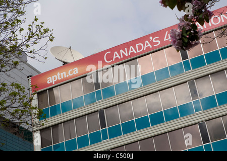 APTN Hauptsitz ist in Winnipeg abgebildet. Stockfoto