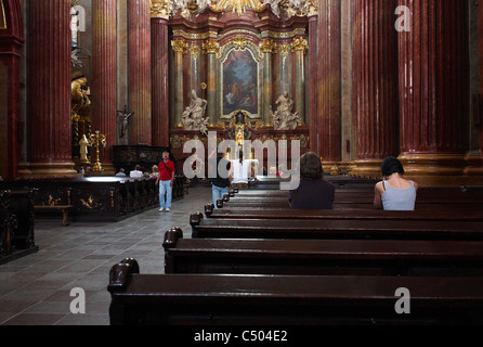 Die Pfarrei St. Stanislaw in Poznan, Polen Stockfoto