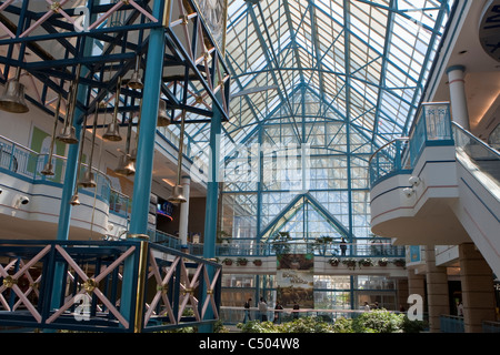 er innen Portage Ortes ist abgebildet in Winnipeg Stockfoto