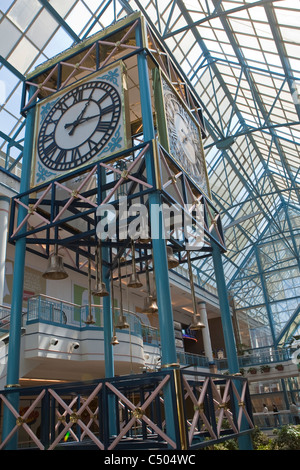 er innen Portage Ortes ist abgebildet in Winnipeg Stockfoto