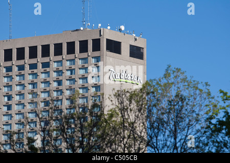 Winnipeg Radisson hotel Stockfoto