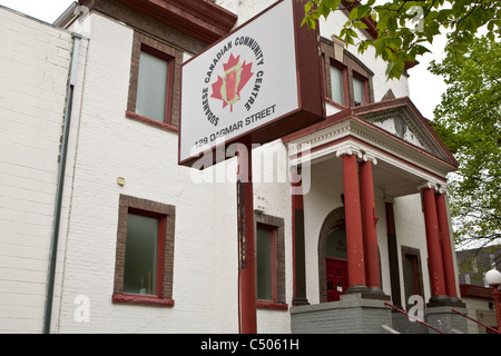 Das Winnipeg sudanesischen kanadischen Gemeindezentrum in Winnipeg Montag, 23. Mai 2011. Stockfoto