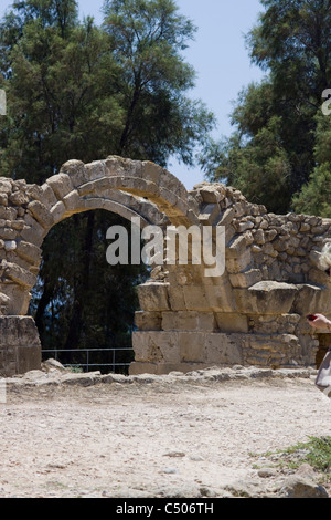 Ruinen des Hauses von Theseus in Paphos Zypern Stockfoto