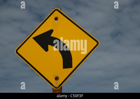 Verkehrszeichen Stockfoto
