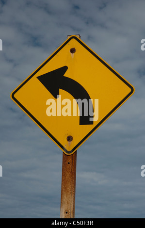 Verkehrszeichen Stockfoto