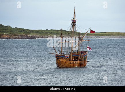 Matthew, eine Nachbildung des John Cabots Schiffes Stockfoto