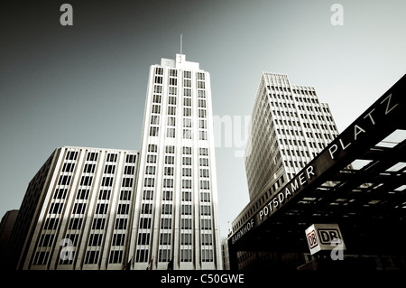 Hotel The Ritz-Carlton, Potsdamer Platz, Berlin, Deutschland, Europa Stockfoto