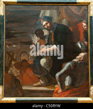 Pilatus wäscht seine Hände 1663 von Mattia Preti Stockfoto