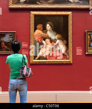 Nächstenliebe, von Guido Reni, Italienisch, Öl auf Leinwand, 54 x 41 3/4 Zoll, (137,2 x 106 cm), Metropolitan Museum of Art, New York City, Stockfoto
