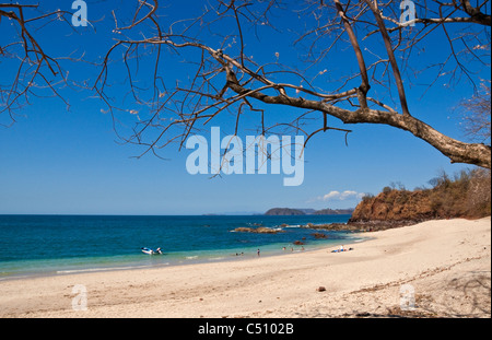 Playa Conchal in Guanacaste lange den Pazifischen Ozean gilt unter den schönsten Stränden In Costa Rica Stockfoto