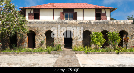 Cafetal La Isabelica, ehemaligen Kaffeeplantage in den Hügeln oberhalb von Santiago De Cuba, Kuba Stockfoto