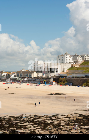 Porthmeor Beach St Ives Cornwall Stockfoto