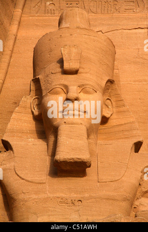 Der große König Ramses (Abut Simble) Stockfoto