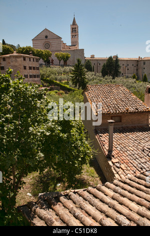 Die Landschaft rund um Assisi, Italien Stockfoto