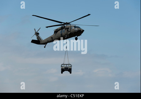 Blackhawk-Hubschrauber Stockfoto