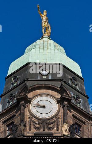 Rathaus Dresden | Dresden-guildhall Stockfoto