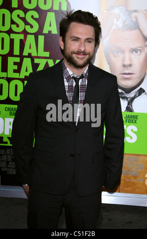 CHARLIE DAY HORRIBLE BOSSES. LOS ANGELES PREMIERE HOLLYWOOD LOS ANGELES Kalifornien USA 30. Juni 2011 Stockfoto