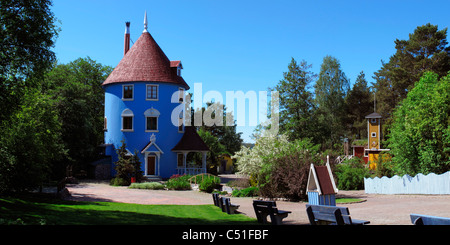 Scandinavia Finnland finnische Naantali Muumimaailmaan Moominworld Vergnügungspark in der Nähe von Turku an Ostsee Stockfoto