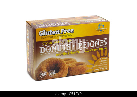 Gluten freie Donuts Stockfoto