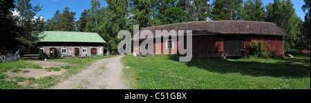 Skandinavien Finnland die Turku Archipel Nagu Nauvo Gammelgard Jugendherberge-Youth hostel Stockfoto