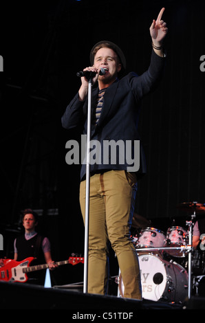 Olly Murs Konzert im Ingleston royal Highland Showground Edinburgh. Stockfoto