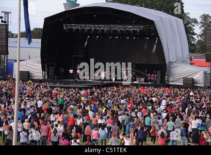 Olly Murs Konzert im Ingleston royal Highland Showground Edinburgh. Stockfoto