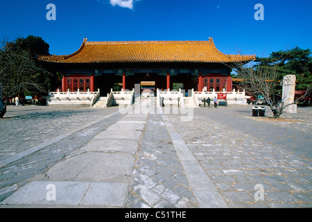 Ling-En Tor, Chang Ling, Ming Gräber Komplex, China Stockfoto