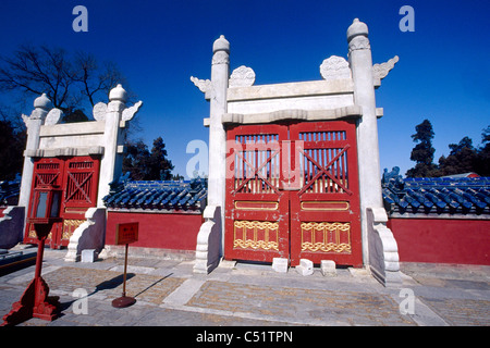 Gates im Himmelstempel, Beijing, China Stockfoto