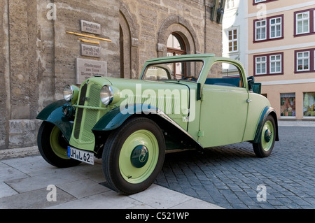 Oldtimer, historische Audi DKW Dampf-Kraft-Wagen, Dampf betriebene Auto, Bad Langensalza, Thüringen, Deutschland, Europa Stockfoto