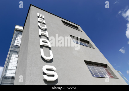 Bauhaus, Dessau, Sachsen-Anhalt, Deutschland, Europa Stockfoto