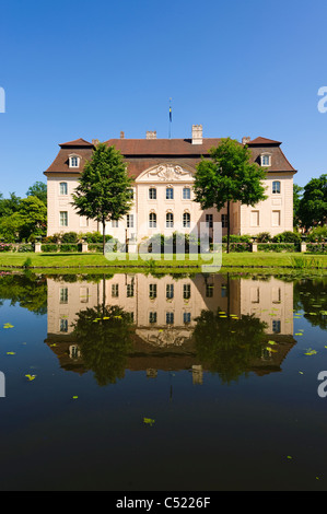 Branitzer Schloss, Fuerst Pueckler Park, Cottbus, Brandenburg, Deutschland Stockfoto