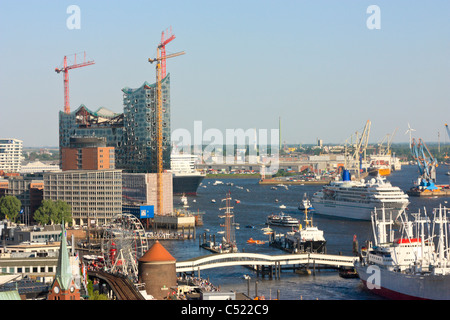 Elbphilharmonie, der neue Konzert Halle Hamburg, Deutschland, Stockfoto